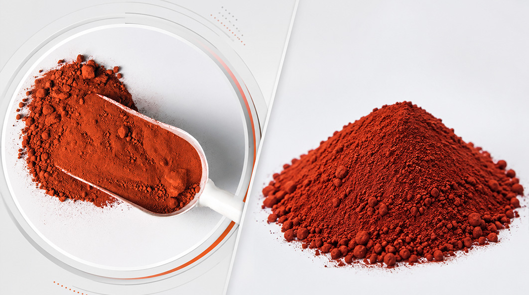 Red Iron Oxide (Fe₂O₃) pigment